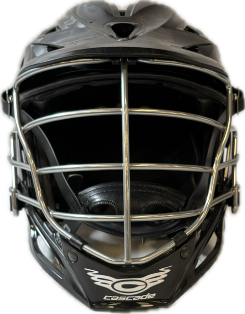 Used Cascade Lacrosse Helmet Black MD 11894-S000027440