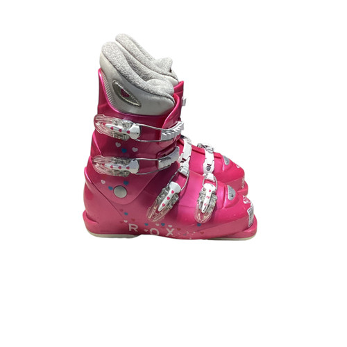 Used Roxy ROXY Girls DH Ski Boot Pink 245 MP - M06.5 - W07.5 11812-S000157002