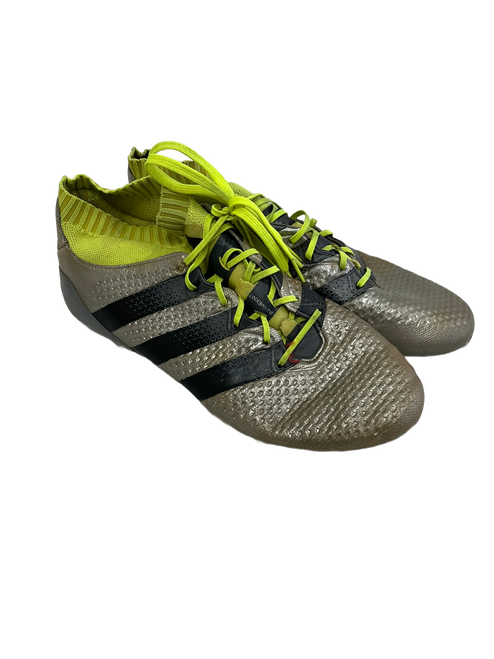 Vist Large View of Product Image Which is Used Adidas Ace 16.1 Mens 10 Grey Soccer Cleats 11692-S000137344
