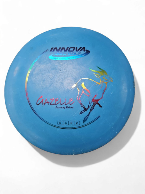 Vist Large View of Product Image Which is Used Innova GAZELLE 6402 Disc Golf Driver Royal Blue 150g 11863-S000022458
