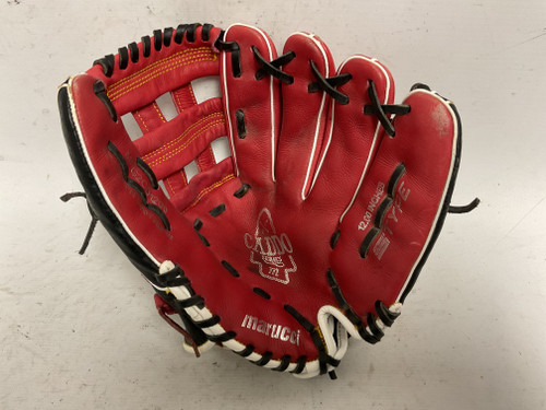 Used Marucci Caddo Series MFG2CD1200 Baseball Glove RH Throw Cardinal And Black 12" 11855-S000186385