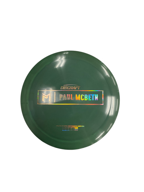 Vist Large View of Product Image Which is Used Discraft PROTOTYPE HADES Disc Golf Driver Green 11856-S000020212