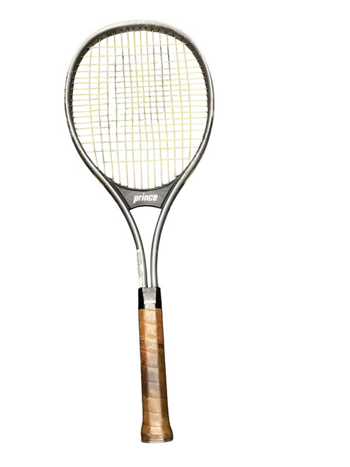 Vist Large View of Product Image Which is Used Prince MAGNESIUM PRO Adult Tennis Racquet Grey 4 1/2"