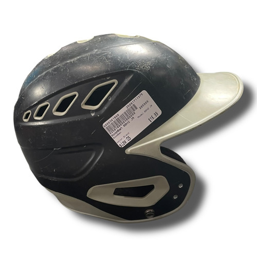 Vist Large View of Product Image Which is Used BoomBah BBH2 JR Batting Helmet No Mask Black One Size