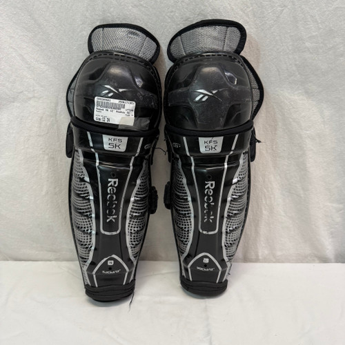 Used Reebok 5K Junior Shin Guards Black 12" 11651-S000399692 Vist Large View of Product Image Which is Used Reebok 5K Junior Shin Guards Black 12"