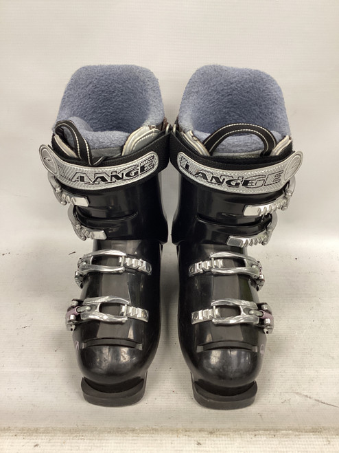 Used Lange EXCLUSIVE 60 BOOTS Girls DH Ski Boot Black 240 MP - J06 - W07 11851-S000020879 Vist Large View of Product Image Which is Used Lange EXCLUSIVE 60 BOOTS Girls DH Ski Boot Black 240 MP - J06 - W07