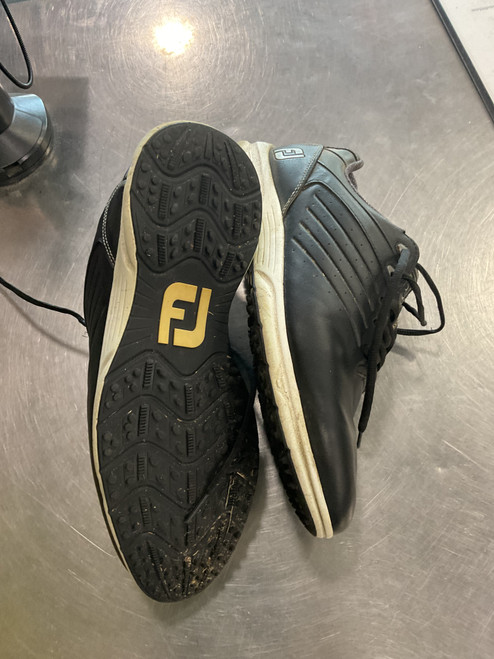 Vist Large View of Product Image Which is Used Foot Joy Mens Golf Shoes Black Senior 9 11614-S000215448