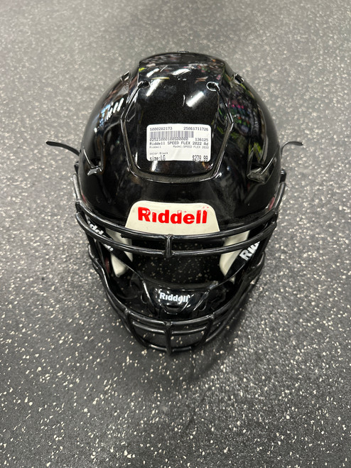 Used Riddell SPEED FLEX 2022 FB Helmet Black LG 11726-S000282173