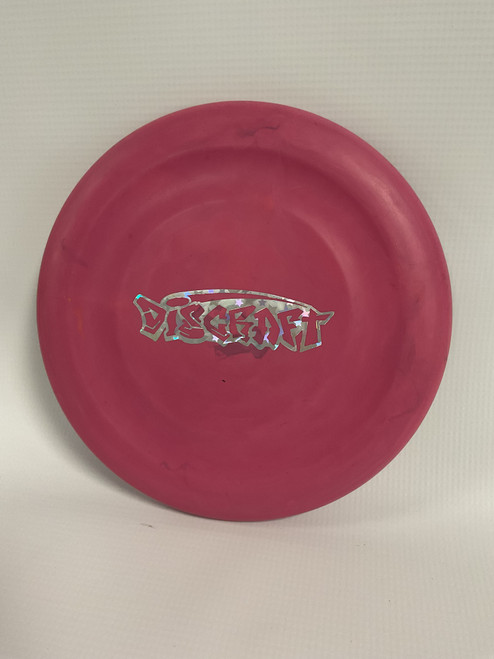 Vist Large View of Product Image Which is Used Discraft HOT STAMP Disc Golf Putter Pink
