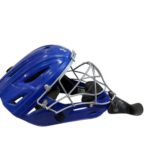 Used Under Armour UAHG2 AVS-1 Catchers Helmet w/Mask Royal Blue One Size 11813-S000326558