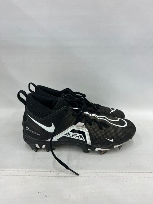 Used Nike ALPHA FASTFLEX BB/SB Cleats Black Senior 10 11871-S000016726