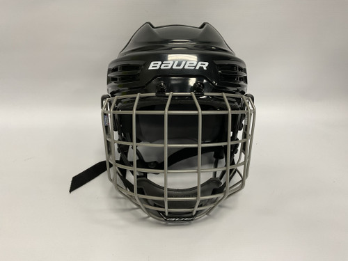 Vist Large View of Product Image Which is Used Bauer Helmet Cage Combo Black SM