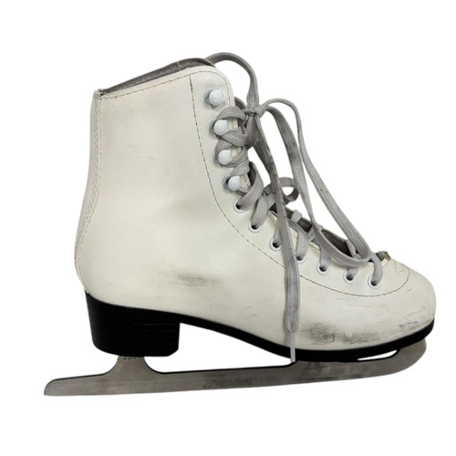 Vist Large View of Product Image Which is Used American Athletic FOUNDERS Womens Figure Skate White Size 5