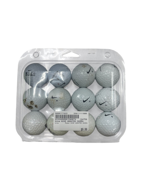 Used Nike NIKE ASSOTED DOZEN 12 Pack - Golf Balls 11885-S000177922