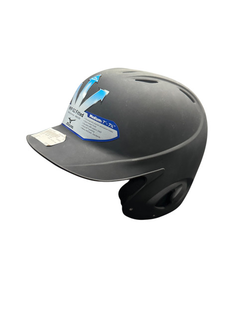 Used Mizuno HELMET NEW Batting Helmet No Mask Black One Size 11885-S000171643