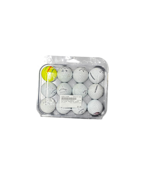 Used Callaway ASSORTED DOZEN 12 Pack - Golf Balls 11885-S000176677