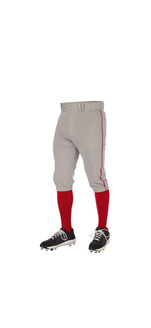Vist Large View of Product Image Which is New KNICKER GREY W/ RED