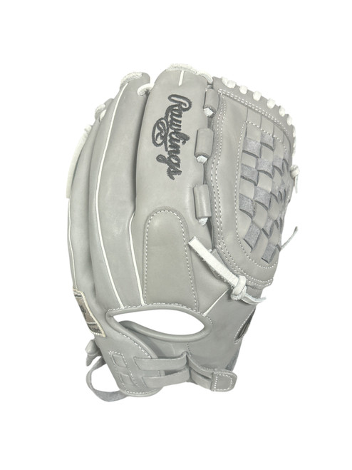Used Rawlings GG ELITE BB/SB Glove RH Throw Grey 12 1/2" 11885-S000179425