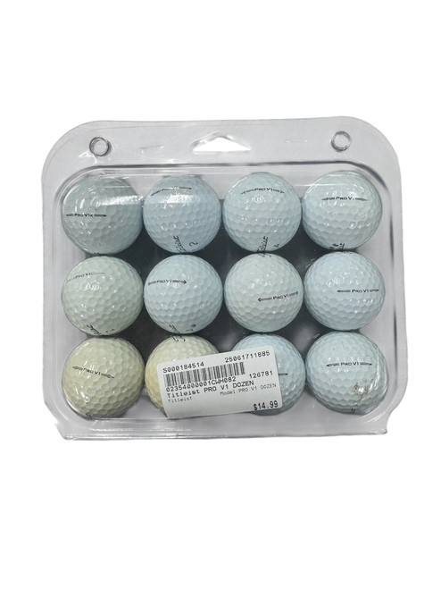 Used Titleist PRO V1 DOZEN 12 Pack - Golf Balls 11885-S000184509