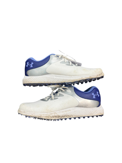 Vist Large View of Product Image Which is Used Under Armour Mens Golf Shoes White Senior 9 11885-S000184012