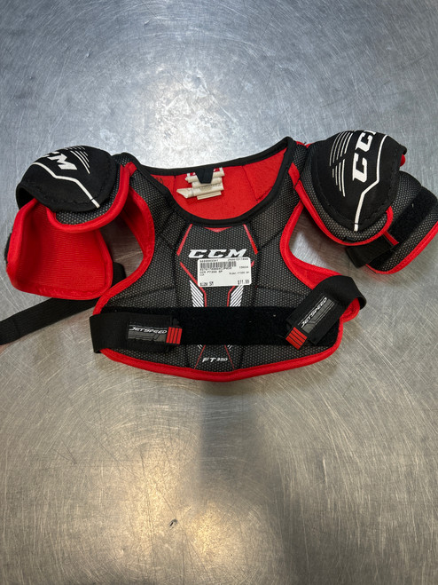 Used CCM FT350 SP Youth Shoulder Pads SM 11868-S000063341