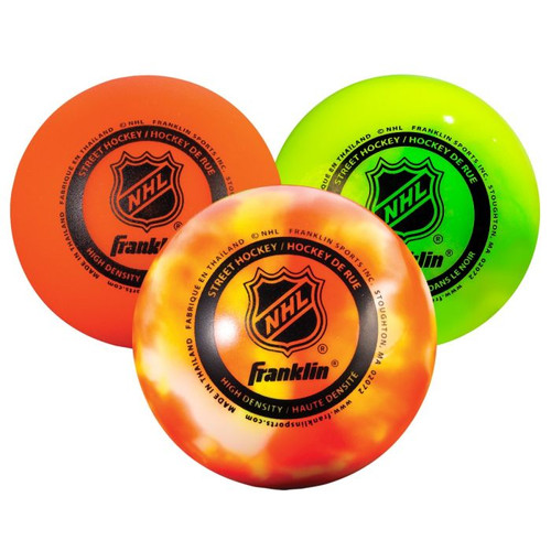 New Street Hockey Ball Combo 3pk 11866-FRA12211V Vist Large View of Product Image Which is New Street Hockey Ball Combo 3pk