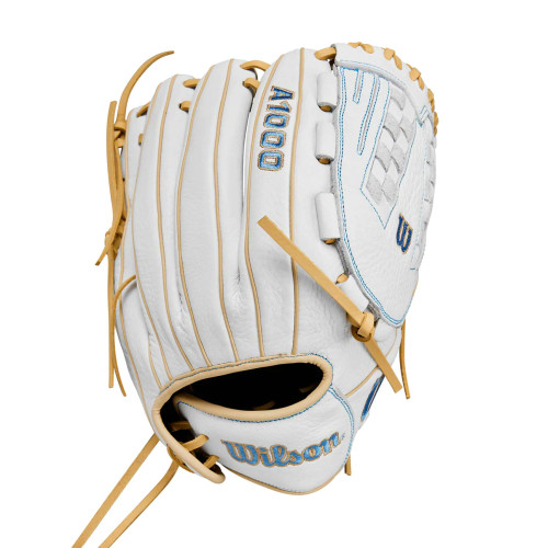 Vist Large View of Product Image Which is Wilson Baseball and Softball Fastpitch Gloves