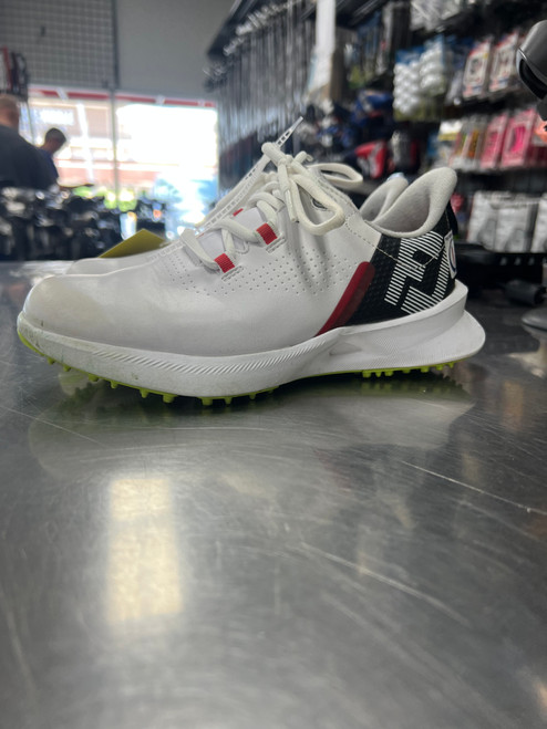 Vist Large View of Product Image Which is Used Foot Joy Jr Golf Shoes White Junior 01 10558-S000237310