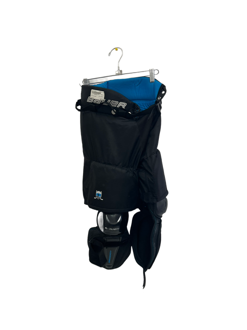 Vist Large View of Product Image Which is Used Bauer Prodigy Yth Lg Black Hockey Pants