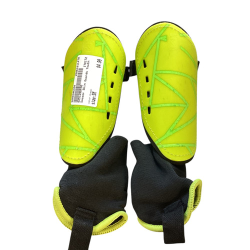 Used Soccer Shin Guards Youth Green SM 11479-S000396358