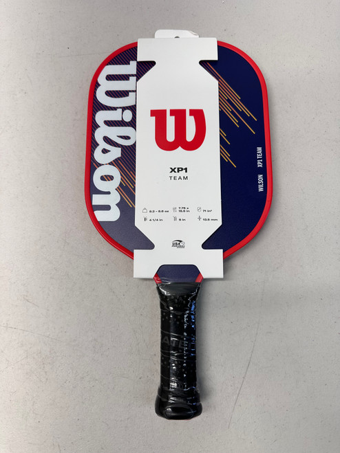 Used Wilson XP1 TEAM Pickleball Racquet Black/Royal/Red 11835-S000195207
