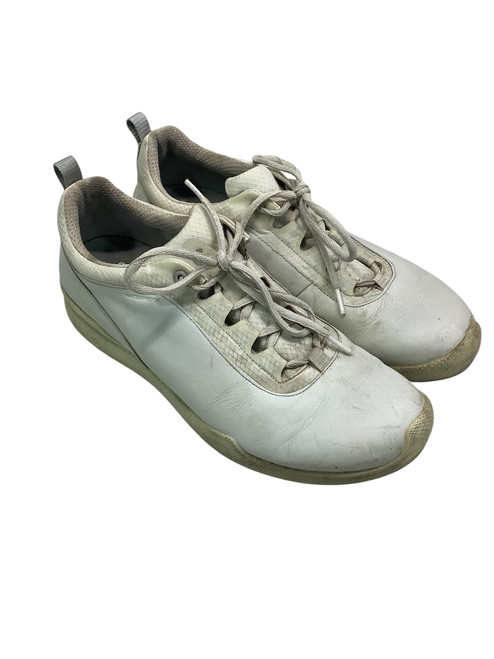 Vist Large View of Product Image Which is Used Ecco Mens Golf Shoes White Senior 10.5 11347-S000249229
