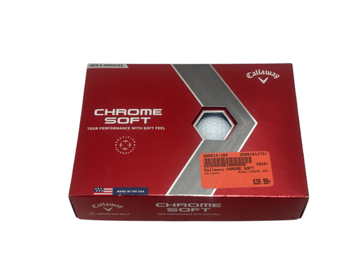 New Callaway CHROME SOFT 12 Pack - Golf Balls 11731-S000141195