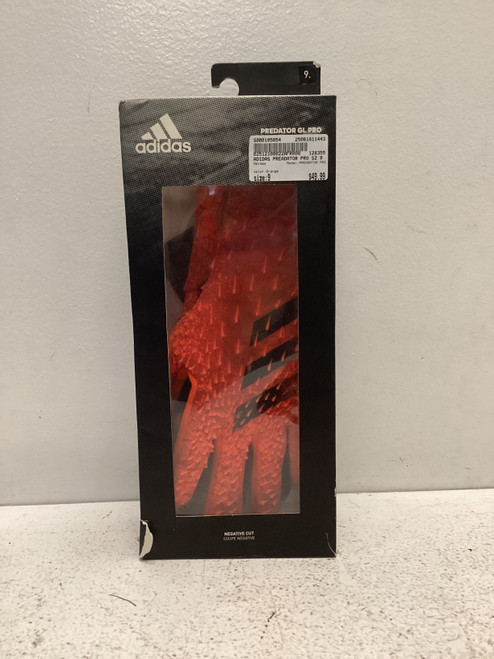 Adidas PREADATOR PRO Soccer Goalie Gloves Orange 9 11443-S000195054