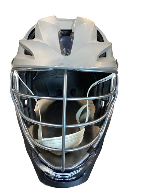 Vist Large View of Product Image Which is Used Cascade S Lacrosse Helmet Grey MD