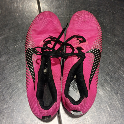 Vist Large View of Product Image Which is Used Nike Track & Field Cleats Adult Pink Senior 10
