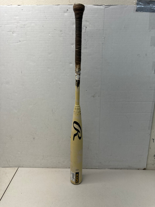 Vist Large View of Product Image Which is Used Rawlings 2025 ICON BB/SB High School -3 Bat Tan 34"