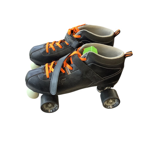 Used RollerDerby SLR Senior Roller Quad Skates Black Senior 12 11479-S000396407