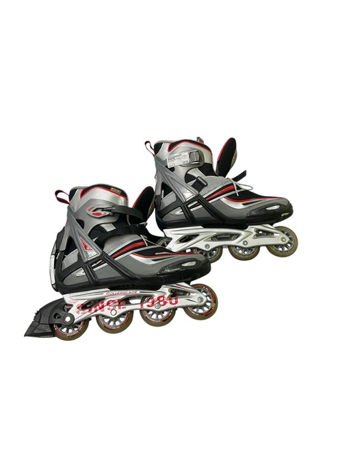Used Rollerblade ASTRO 8.0 Senior Roller Quad Skates Grey Senior 13 11484-S000282116