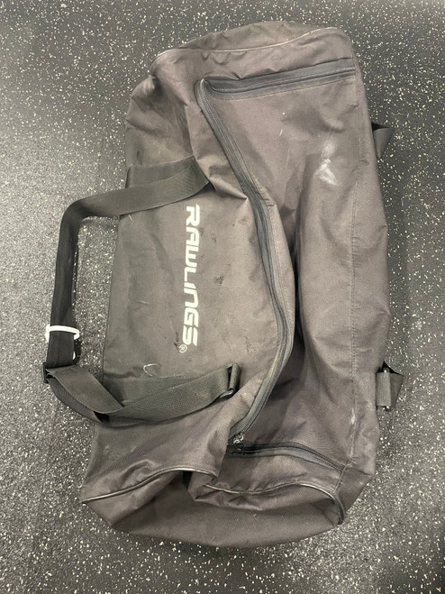 Vist Large View of Product Image Which is Used Rawlings DUFFLE BAG BB/SB Player Carry Bag Black 11726-S000282289