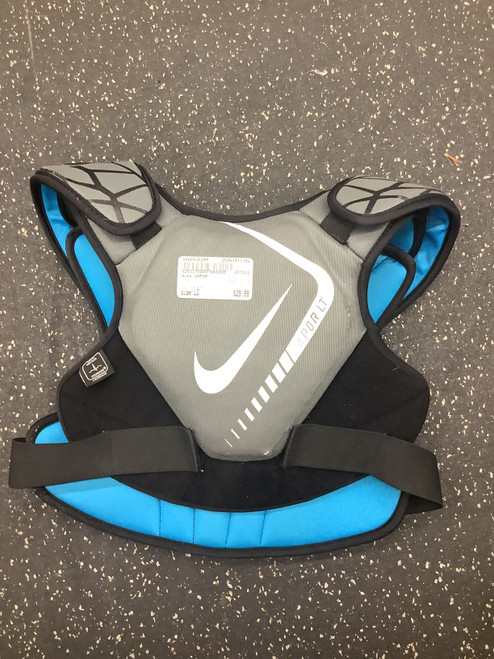 Vist Large View of Product Image Which is Used Nike VAPOR Lacrosse Shoulder Pads Black LG 11162-S000430299