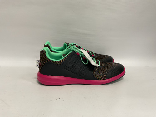 Vist Large View of Product Image Which is Used Adidas Running/X-Train Shoes W Black And Pink Senior 6.5