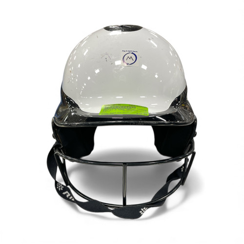 Vist Large View of Product Image Which is Used RIP-IT 2 TONE HELMET Batting Helmet w/Mask Black And White MD