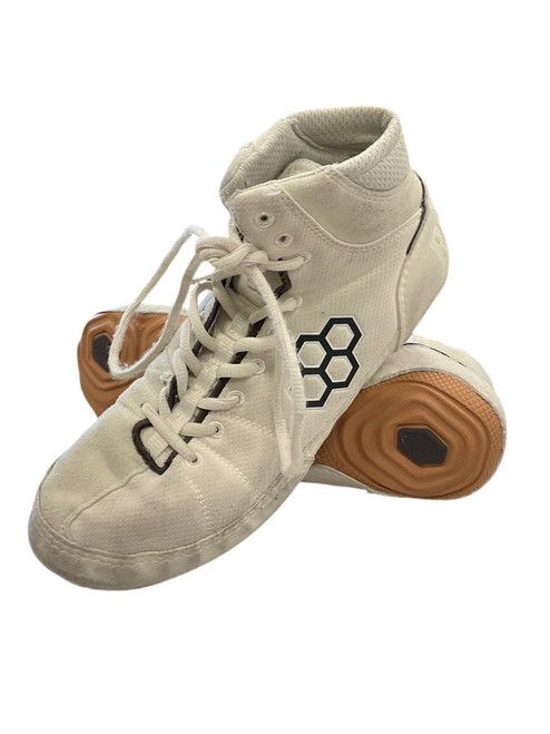 Used Rudis  Wrestling Shoes White Senior 9 11856-S000020395