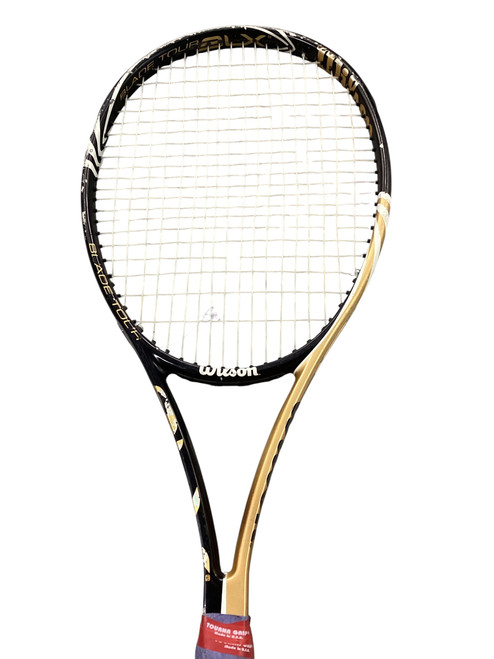 Used Wilson BLX Adult Tennis Racquet Black Unknown