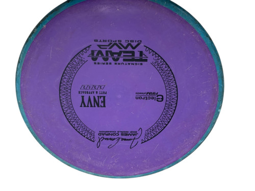 Used MVP ENVY JAMES CONRAD SIGNATURE TEAM SERIES Disc Golf Putter Purple 172g 11731-S000141230
