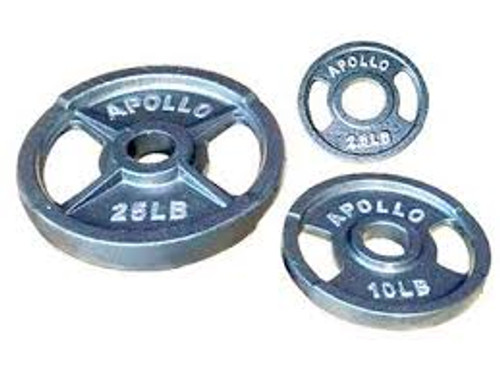 Vist Large View of Product Image Which is New OLYMPIC GRIP PLATE 25LB 11818-APOGOG-25