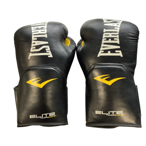Used Everlast Boxing Gloves Black MD 11479-S000396452
