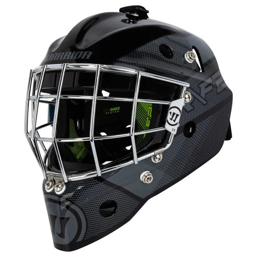 Vist Large View of Product Image Which is New WARRIOR RITUAL F2 YTH MASK BLACK