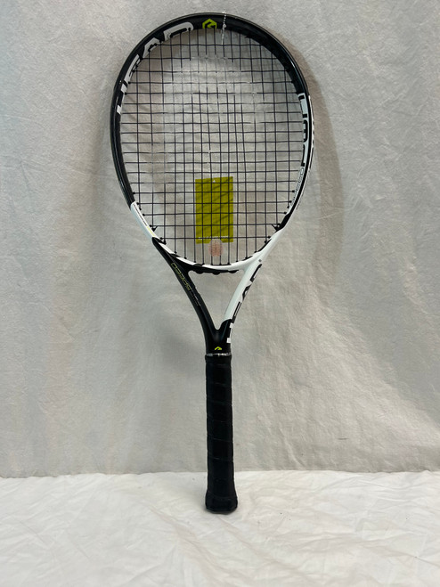 Vist Large View of Product Image Which is Used Head Racquet SPEED PWR Adult Tennis Racquet Black 4 1/4"